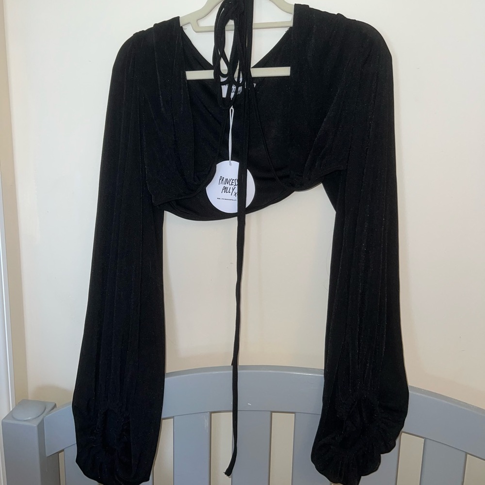 Black Princess Polly Long Sleeve